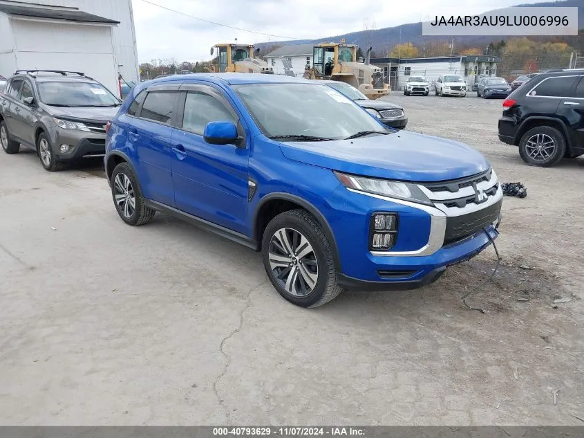 2020 Mitsubishi Outlander Sport 2.0 Es VIN: JA4AR3AU9LU006996 Lot: 40793629