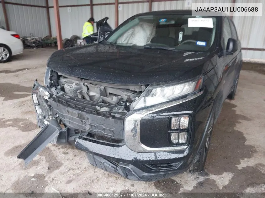 2020 Mitsubishi Outlander Sport 2.0 Es VIN: JA4AP3AU1LU006688 Lot: 40812937