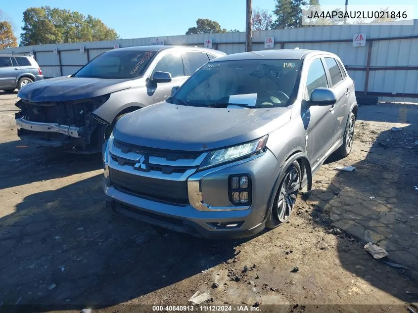 2020 Mitsubishi Outlander Sport 2.0 Es VIN: JA4AP3AU2LU021846 Lot: 40840913