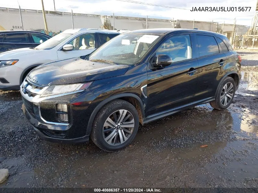 2020 Mitsubishi Outlander Sport 2.0 Se VIN: JA4AR3AU5LU015677 Lot: 40886357