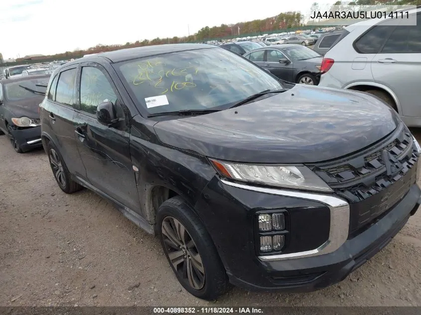 2020 Mitsubishi Outlander Sport 2.0 Es VIN: JA4AR3AU5LU014111 Lot: 40898352