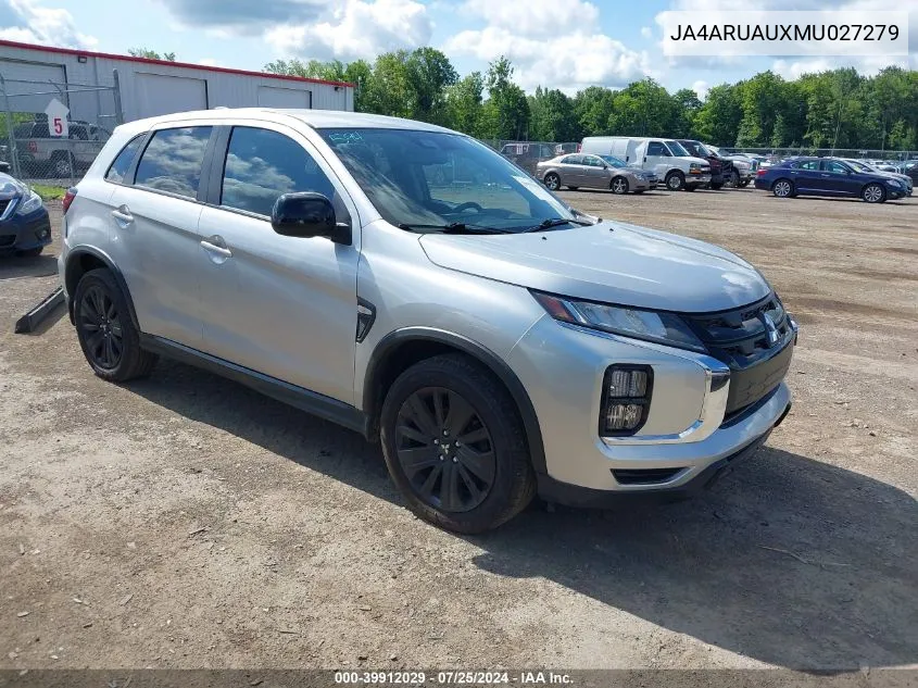 2021 Mitsubishi Outlander Sport 2.0 Be Awc/2.0 Es Awc/2.0 Le Awc/2.0 Se Awc VIN: JA4ARUAUXMU027279 Lot: 39912029