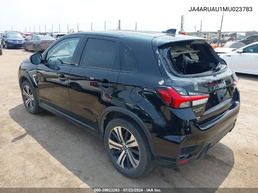 2021 Mitsubishi Outlander Sport 2.0 Be Awc/2.0 Es Awc/2.0 Le Awc/2.0 Se Awc VIN: JA4ARUAU1MU023783 Lot: 39923263