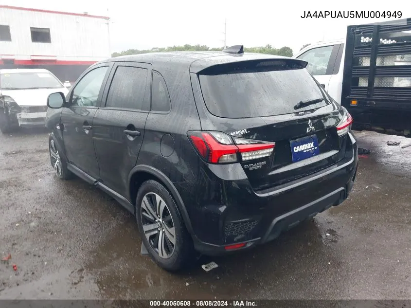 JA4APUAU5MU004949 2021 Mitsubishi Outlander Sport 2.0 Be 2Wd/2.0 Es 2Wd/2.0 Le 2Wd/2.0 S 2Wd