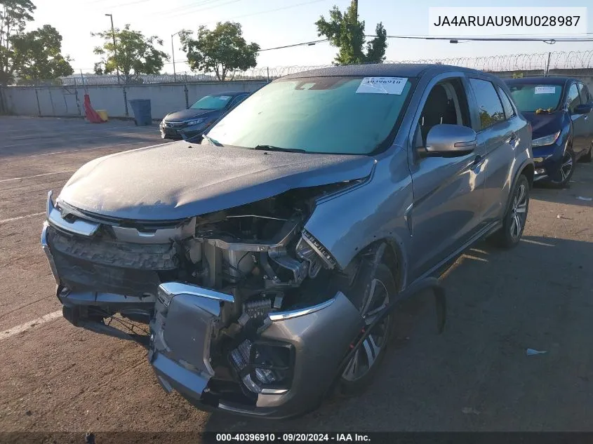 JA4ARUAU9MU028987 2021 Mitsubishi Outlander Sport 2.0 Be Awc/2.0 Es Awc/2.0 Le Awc/2.0 Se Awc