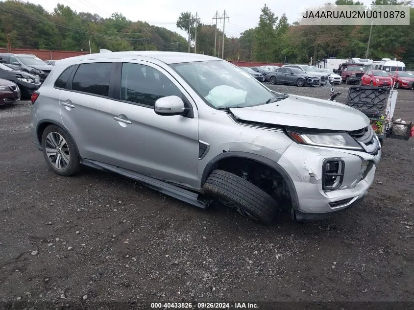 JA4ARUAU2MU010878 2021 Mitsubishi Outlander Sport 2.0 Be Awc/2.0 Es Awc/2.0 Le Awc/2.0 Se Awc