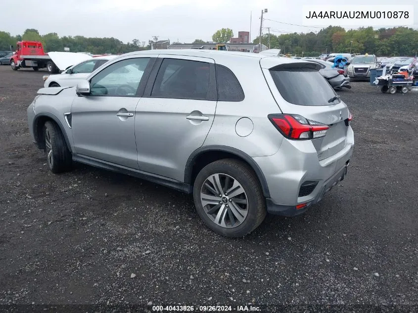 JA4ARUAU2MU010878 2021 Mitsubishi Outlander Sport 2.0 Be Awc/2.0 Es Awc/2.0 Le Awc/2.0 Se Awc