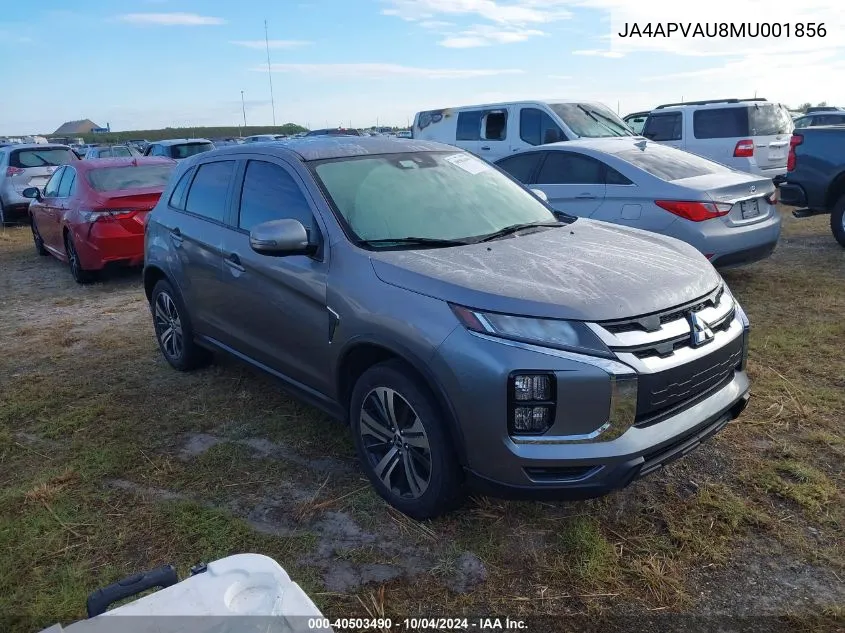 2021 Mitsubishi Outlander Sport Se VIN: JA4APVAU8MU001856 Lot: 40503490