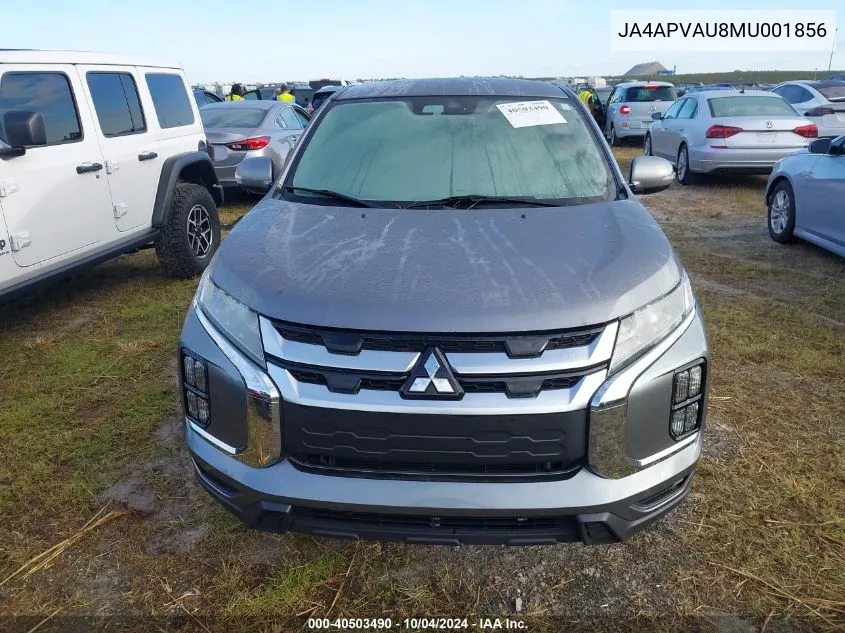 2021 Mitsubishi Outlander Sport Se VIN: JA4APVAU8MU001856 Lot: 40503490