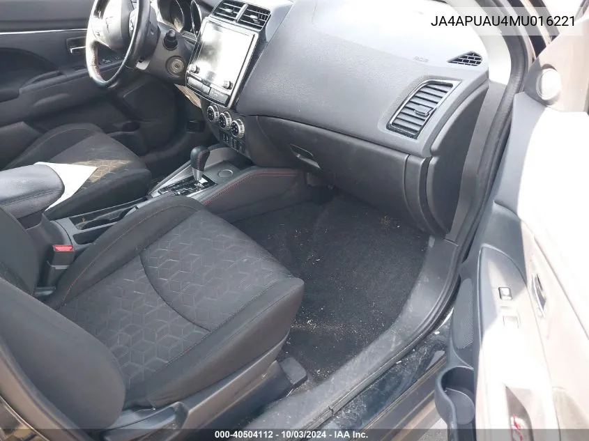 2021 Mitsubishi Outlander Sport 2.0 Be 2Wd/2.0 Es 2Wd/2.0 Le 2Wd/2.0 S 2Wd VIN: JA4APUAU4MU016221 Lot: 40504112