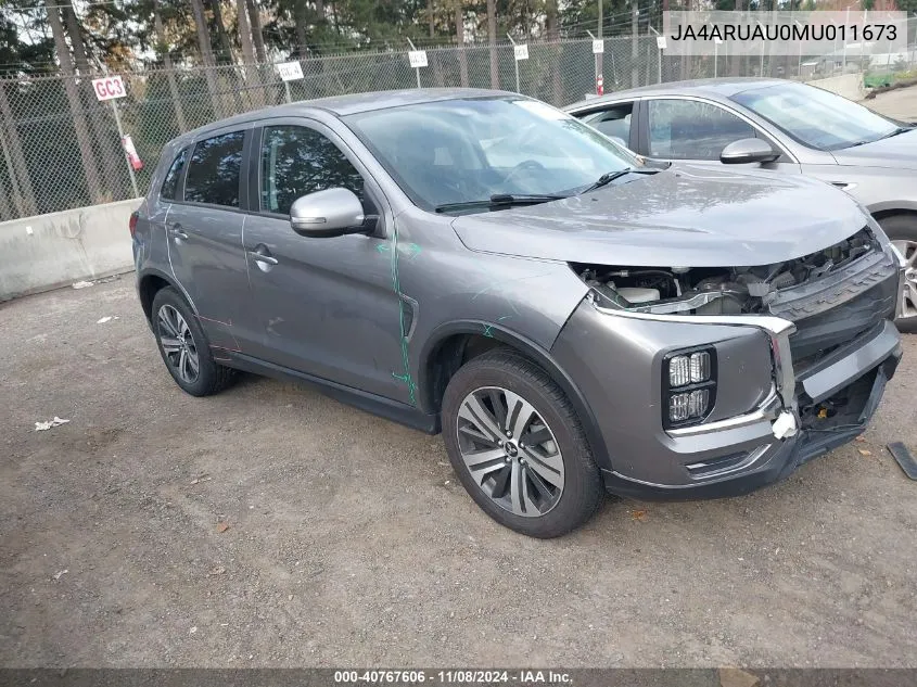 2021 Mitsubishi Outlander Sport 2.0 Be /2.0 Es /2.0 Le /2.0 Se VIN: JA4ARUAU0MU011673 Lot: 40767606