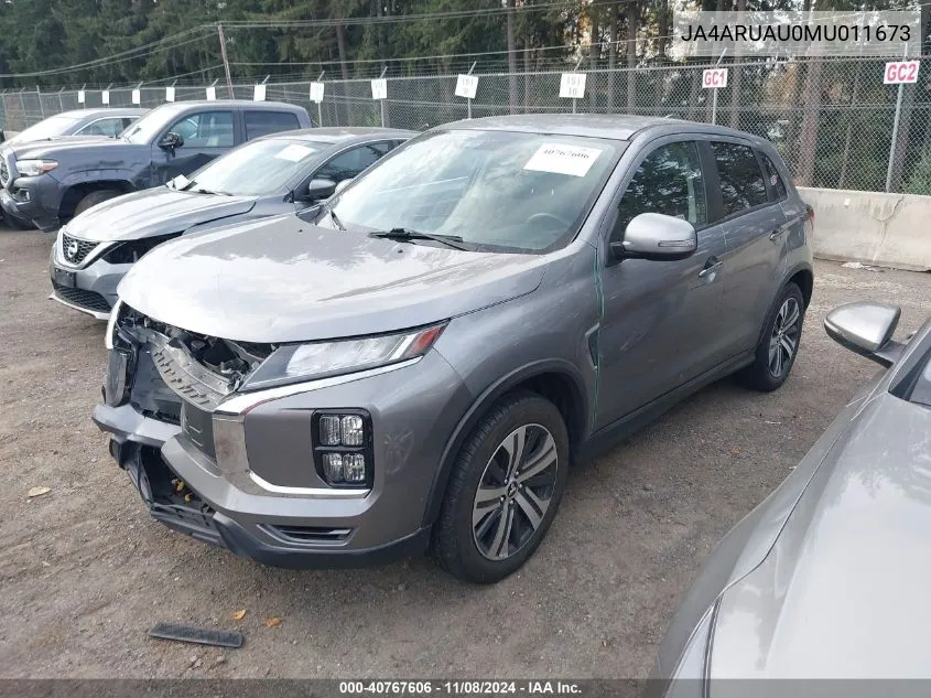 2021 Mitsubishi Outlander Sport 2.0 Be /2.0 Es /2.0 Le /2.0 Se VIN: JA4ARUAU0MU011673 Lot: 40767606