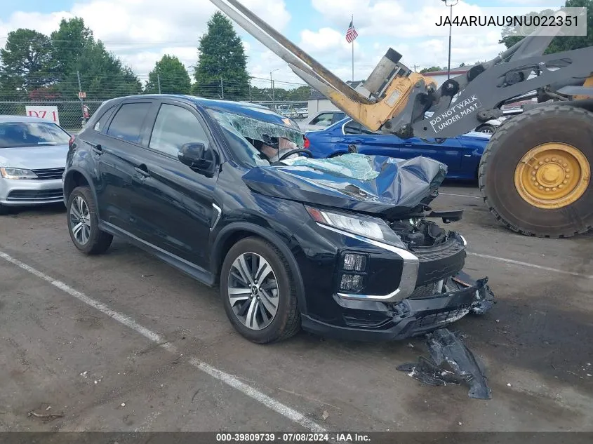 JA4ARUAU9NU022351 2022 Mitsubishi Outlander Sport 2.0 Se Awc