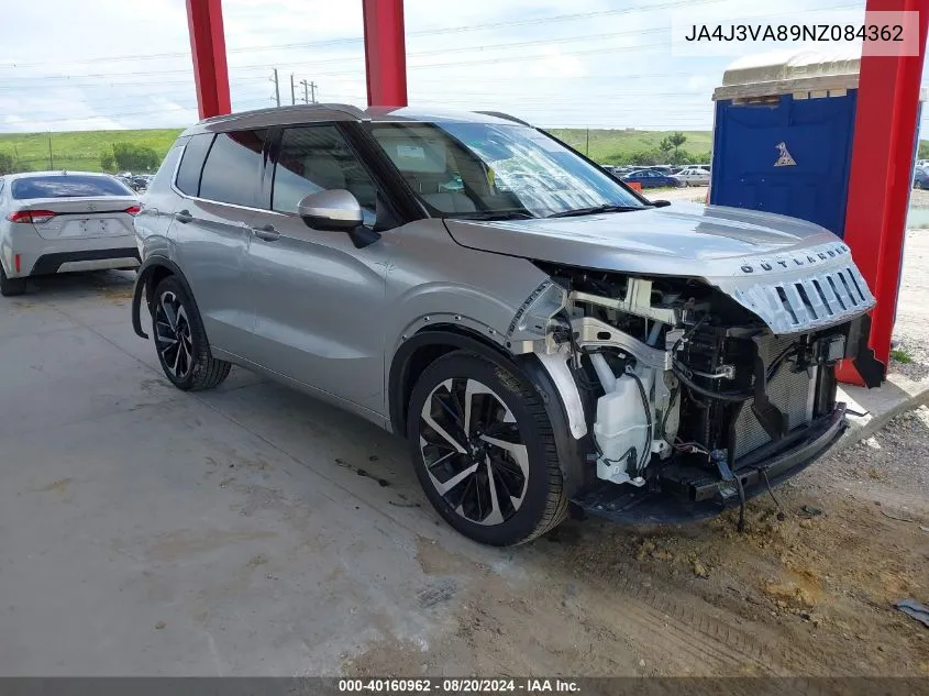 2022 Mitsubishi Outlander Sel 2.5 2Wd/Sel Special Edition 2Wd VIN: JA4J3VA89NZ084362 Lot: 40160962