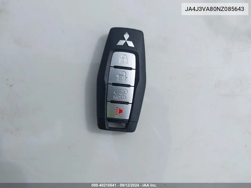 JA4J3VA80NZ085643 2022 Mitsubishi Outlander Sel/Sel Special Edition