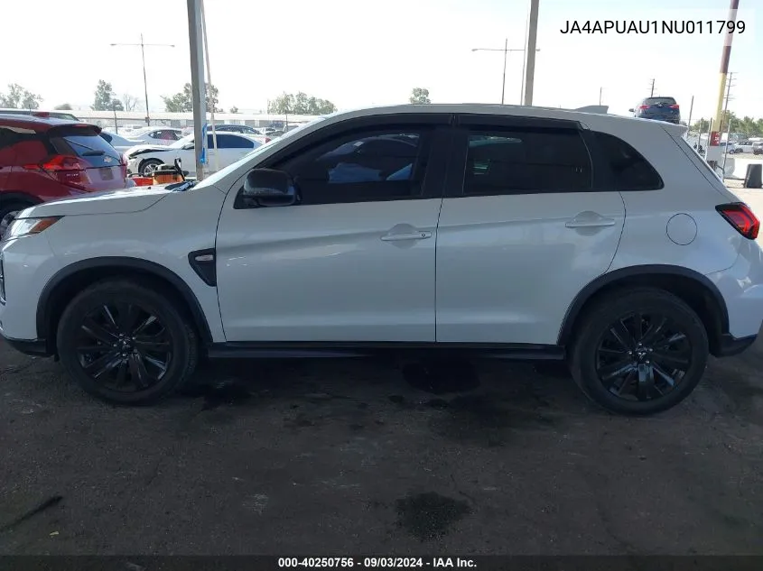 JA4APUAU1NU011799 2022 Mitsubishi Outlander Sport 2.0 Be 2Wd/2.0 Es 2Wd/2.0 Le 2Wd/2.0 S 2Wd