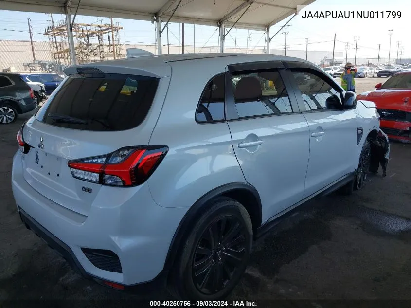 2022 Mitsubishi Outlander Sport 2.0 Be 2Wd/2.0 Es 2Wd/2.0 Le 2Wd/2.0 S 2Wd VIN: JA4APUAU1NU011799 Lot: 40250756