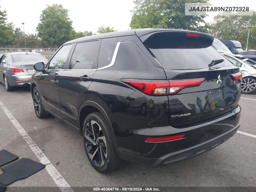 JA4J3TA89NZ072328 2022 Mitsubishi Outlander Es