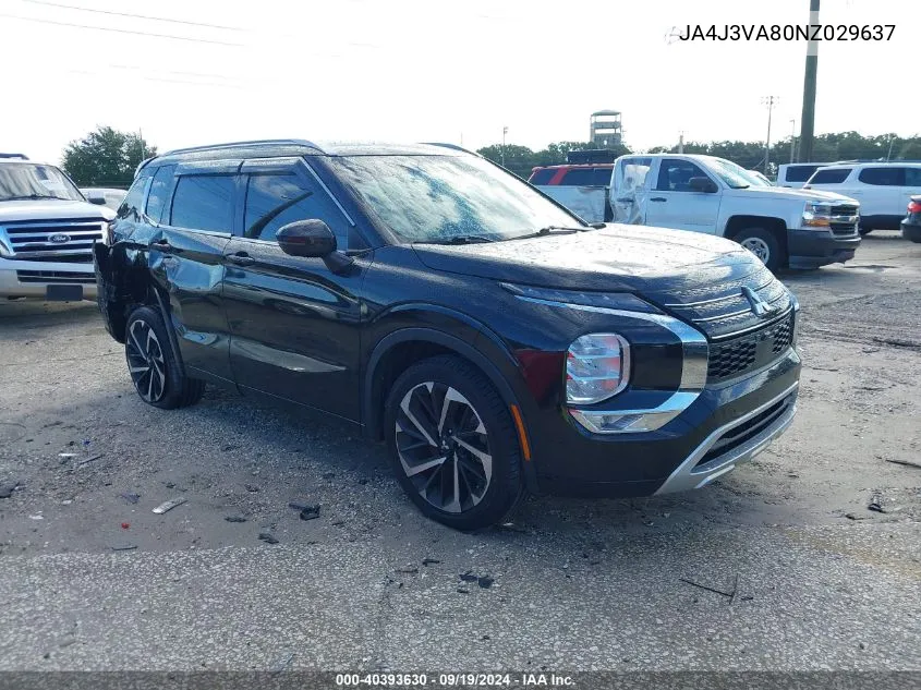 2022 Mitsubishi Outlander Sel 2.5 2Wd/Sel Special Edition 2Wd VIN: JA4J3VA80NZ029637 Lot: 40393630