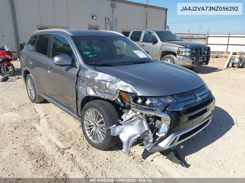 2022 Mitsubishi Outlander Phev Gt S-Awc/Le S-Awc/Sel S-Awc VIN: JA4J2VA73NZ056292 Lot: 40422626