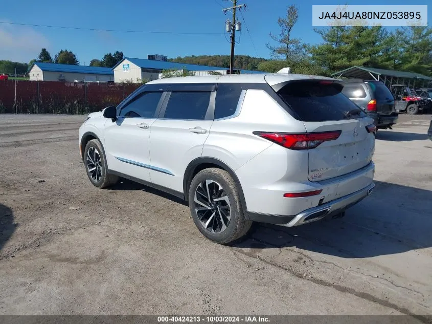 2022 Mitsubishi Outlander Black Edition S-Awc/Se 2.5 S-Awc/Se Launch Edition S-Awc VIN: JA4J4UA80NZ053895 Lot: 40424213