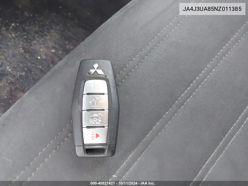 2022 Mitsubishi Outlander Black Edition 2Wd/Se 2.5 2Wd/Se Launch Edition 2Wd VIN: JA4J3UA85NZ011385 Lot: 40527421