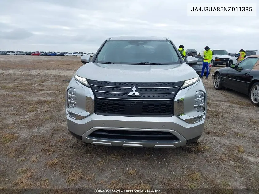 2022 Mitsubishi Outlander Black Edition 2Wd/Se 2.5 2Wd/Se Launch Edition 2Wd VIN: JA4J3UA85NZ011385 Lot: 40527421