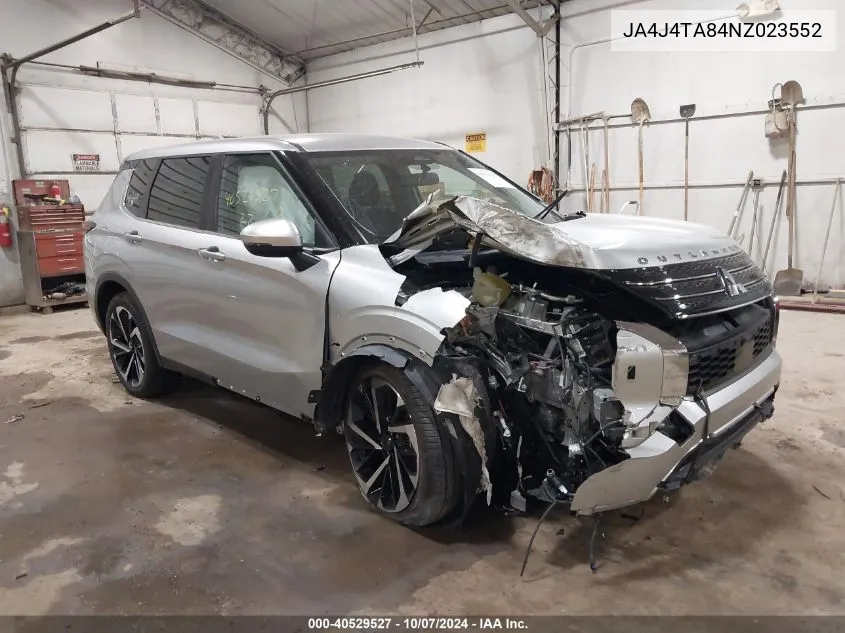 2022 Mitsubishi Outlander Es 2.5 VIN: JA4J4TA84NZ023552 Lot: 40529527