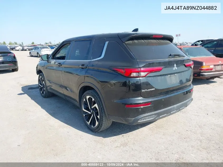 2022 Mitsubishi Outlander Es 2.5 VIN: JA4J4TA89NZ044882 Lot: 40559123