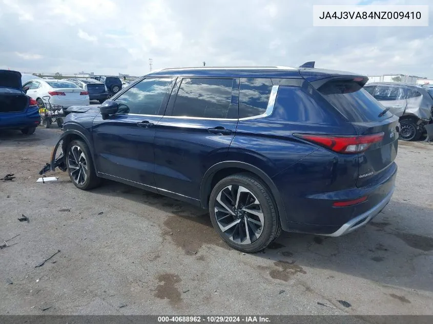 2022 Mitsubishi Outlander Sel 2.5 2Wd/Sel Special Edition 2Wd VIN: JA4J3VA84NZ009410 Lot: 40688962