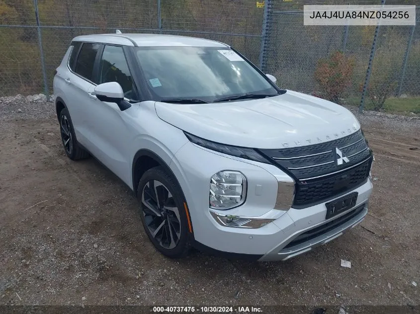 2022 Mitsubishi Outlander Black Edition /Se 2.5 /Se Launch Edition VIN: JA4J4UA84NZ054256 Lot: 40737475