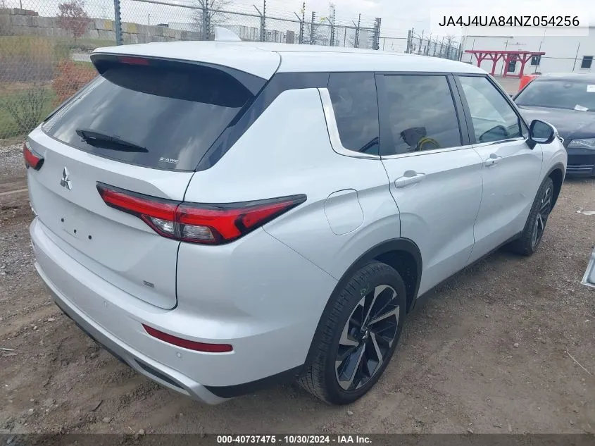 2022 Mitsubishi Outlander Black Edition /Se 2.5 /Se Launch Edition VIN: JA4J4UA84NZ054256 Lot: 40737475