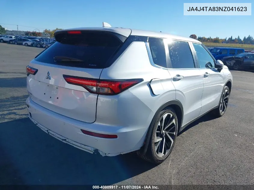 2022 Mitsubishi Outlander Es 2.5 VIN: JA4J4TA83NZ041623 Lot: 40809917