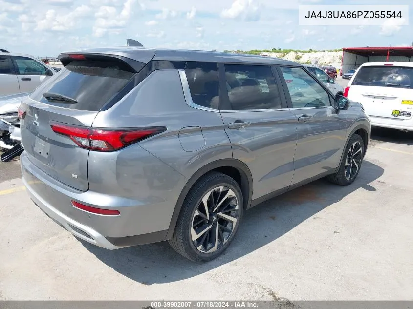 2023 Mitsubishi Outlander Se 2.5 2Wd VIN: JA4J3UA86PZ055544 Lot: 39902007