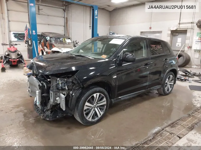 2023 Mitsubishi Outlander Sport 2.0 Es Awc VIN: JA4ARUAU2PU015681 Lot: 39982445