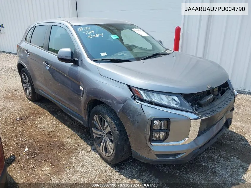 2023 Mitsubishi Outlander Sport 2.0 Es Awc/2.0 Le Awc/2.0 Ralliart Awc/2.0 S Awc/2.0 Se Awc VIN: JA4ARUAU7PU004790 Lot: 39997190