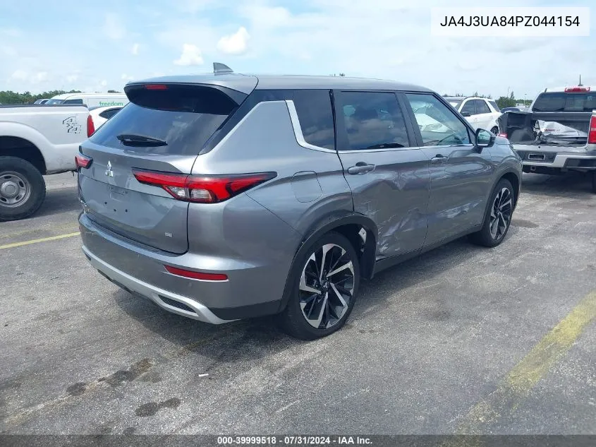 2023 Mitsubishi Outlander Se 2.5 2Wd VIN: JA4J3UA84PZ044154 Lot: 39999518