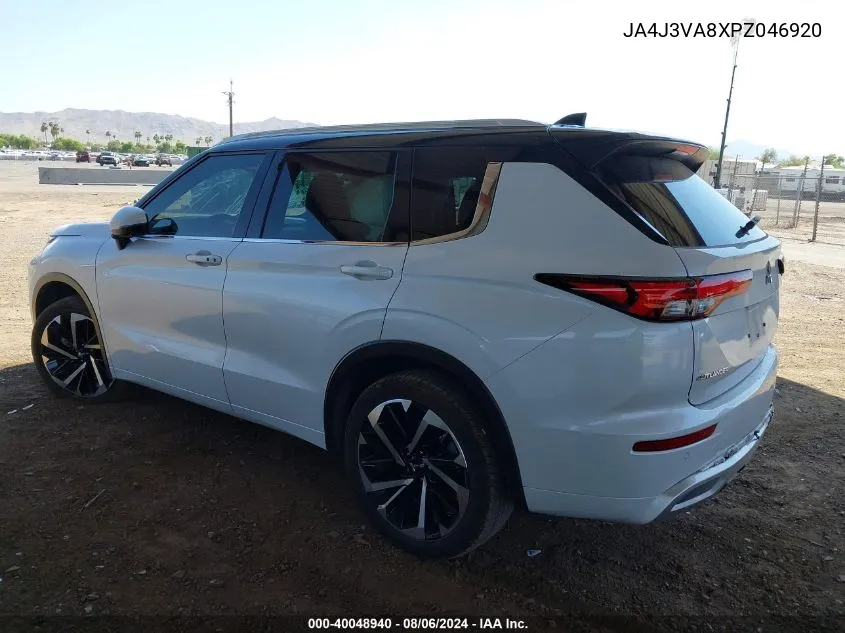 2023 Mitsubishi Outlander Sel 2.5 2Wd VIN: JA4J3VA8XPZ046920 Lot: 40048940