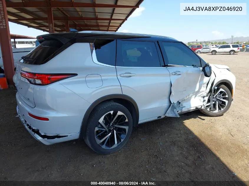 2023 Mitsubishi Outlander Sel 2.5 2Wd VIN: JA4J3VA8XPZ046920 Lot: 40048940