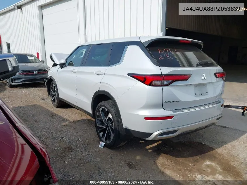 2023 Mitsubishi Outlander Se/Se Black Edition/Se Technology/Se Special VIN: JA4J4UA88PZ053839 Lot: 40055189