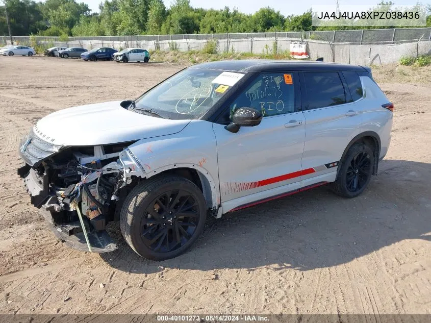 2023 Mitsubishi Outlander Se Black Edition S-Awc VIN: JA4J4UA8XPZ038436 Lot: 40101273