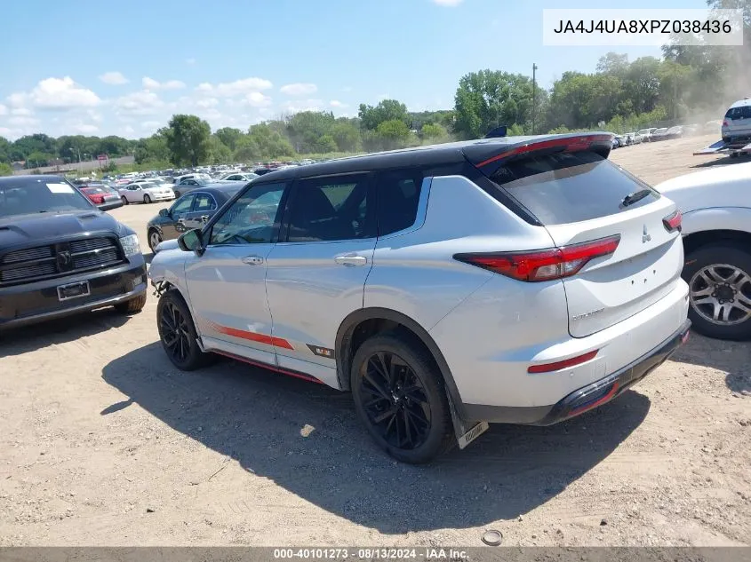 2023 Mitsubishi Outlander Se Black Edition S-Awc VIN: JA4J4UA8XPZ038436 Lot: 40101273