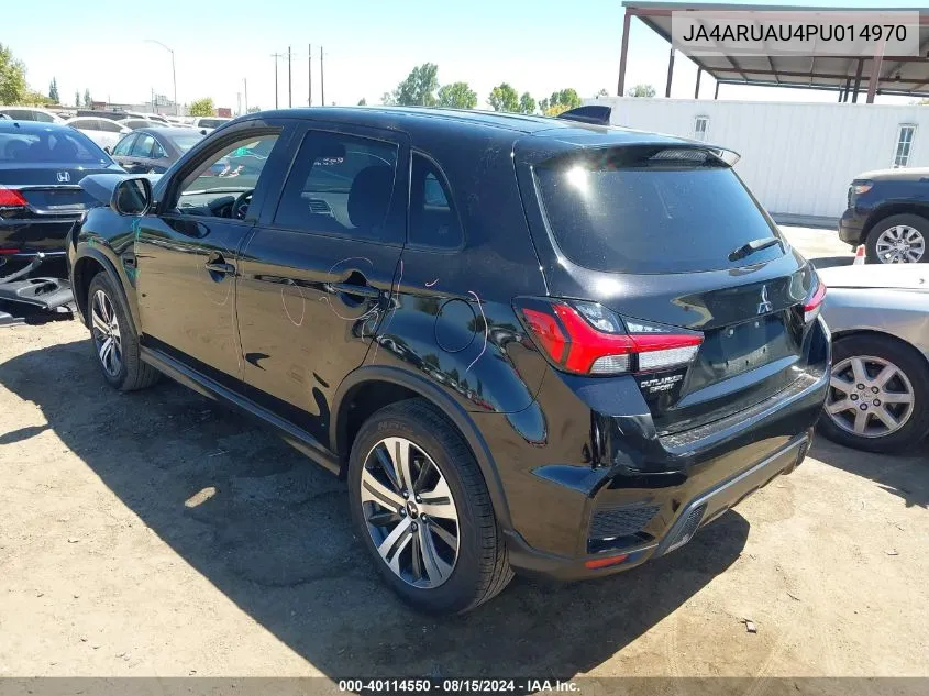 JA4ARUAU4PU014970 2023 Mitsubishi Outlander Sport 2.0 Es Awc