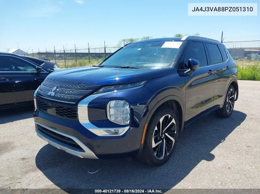 2023 Mitsubishi Outlander Sel 2.5 2Wd VIN: JA4J3VA88PZ051310 Lot: 40121739