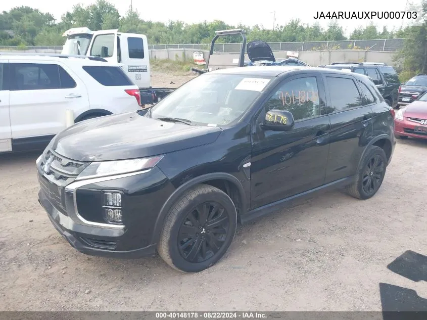 2023 Mitsubishi Outlander Sport 2.0 Es Awc/2.0 Le Awc/2.0 Ralliart Awc/2.0 S Awc/2.0 Se Awc VIN: JA4ARUAUXPU000703 Lot: 40148178