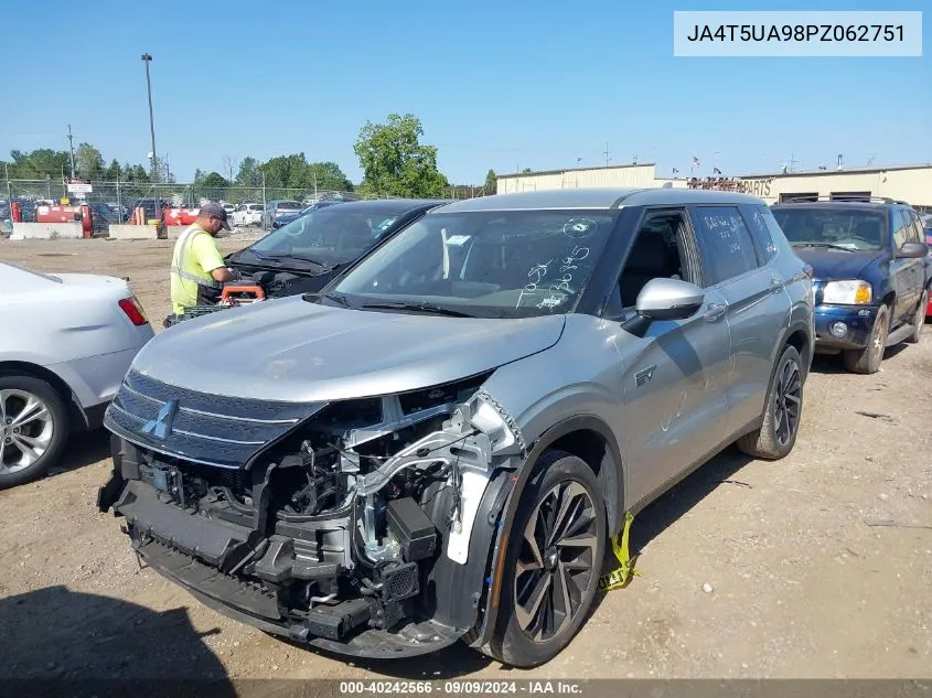 2023 Mitsubishi Outlander Phev Ralliart S-Awc/Se S-Awc VIN: JA4T5UA98PZ062751 Lot: 40242566