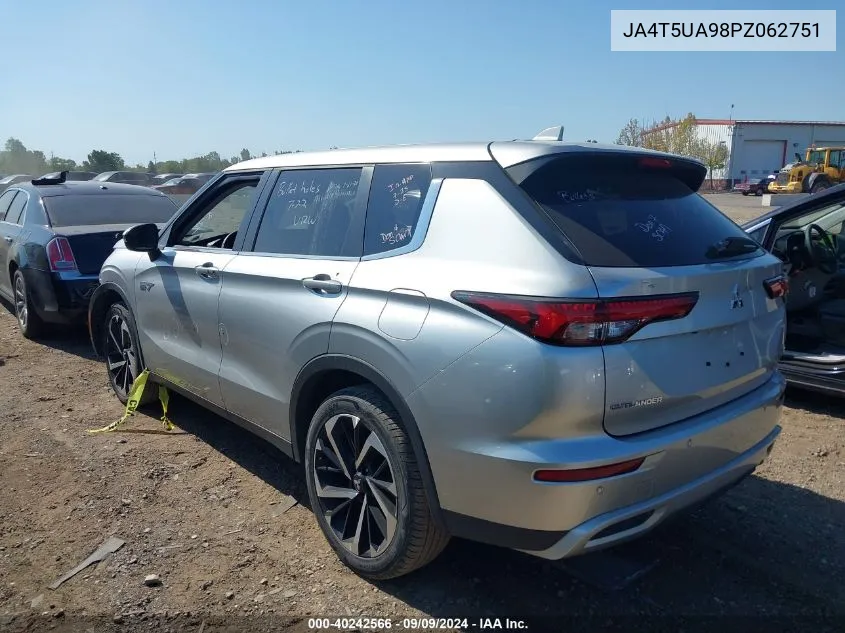 2023 Mitsubishi Outlander Phev Ralliart S-Awc/Se S-Awc VIN: JA4T5UA98PZ062751 Lot: 40242566