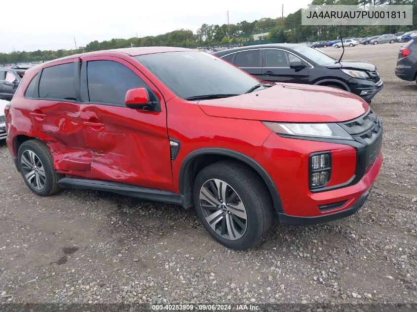 2023 Mitsubishi Outlander Sport S/Se/Es/Le/Ralliart/Rugged VIN: JA4ARUAU7PU001811 Lot: 40253909