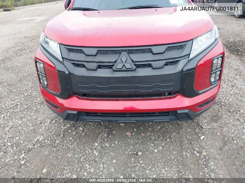 2023 Mitsubishi Outlander Sport S/Se/Es/Le/Ralliart/Rugged VIN: JA4ARUAU7PU001811 Lot: 40253909