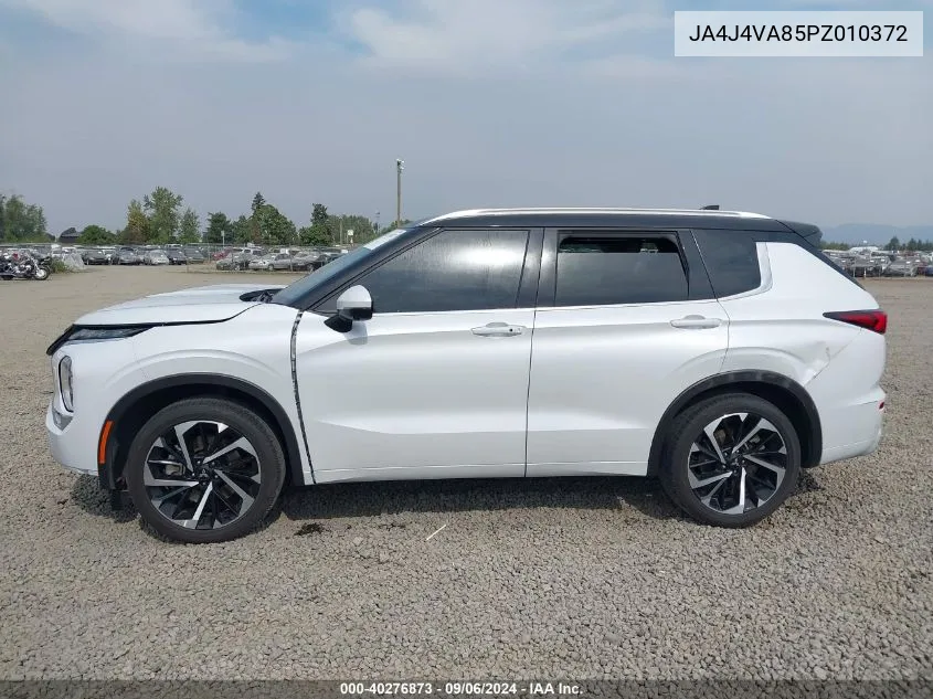 2023 Mitsubishi Outlander Sel 2.5 S-Awc/Sel 40Th Anniversary S-Awc/Sel Black Edition S-Awc VIN: JA4J4VA85PZ010372 Lot: 40276873